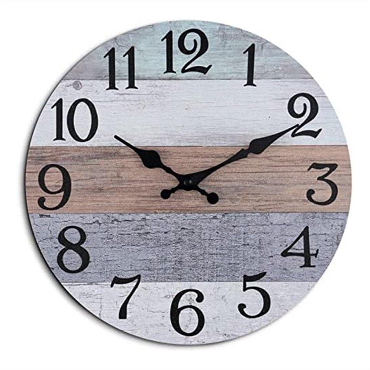 

2025+ Wall Clock 10 Inch Silent Non Ticking Wall Clocks Battery Operated,-Clock for Bathroom Kitchen Bedroom China Mainland
