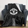 Manchester Crest Blankets Flannel Printed Breathable Warm Throw Blanket for Home Office Bedspreads 0708a4
