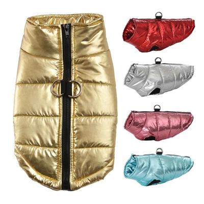 Dog Clothes for Small Dogs Waterproof Puppy Dog Vest Jacket Autumn Winter Warm Pet Dog Coat for Dogs Chihuahua Pug French Bulldog Clothing Overalls