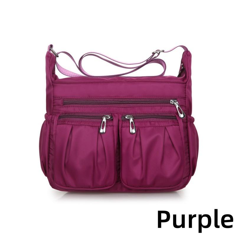 Casual Women Shoulder Messenger Bag Oxford Waterproof Zipper Handbags Package Female Large Capacity Travel Crossbody Bag