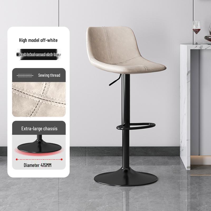 Luxury Adjustable Bar Stool for Home or Commercial Use