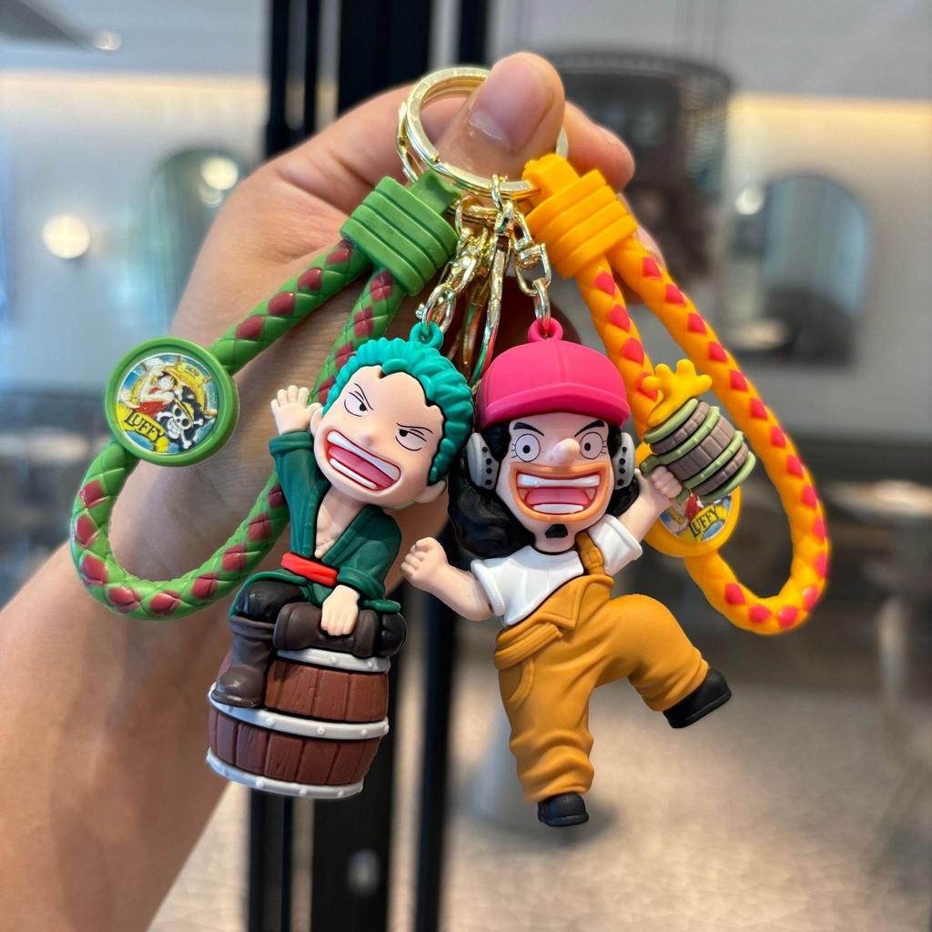One Piece Luffy Keychain, Cute Figurine Keychain, Bag Charm