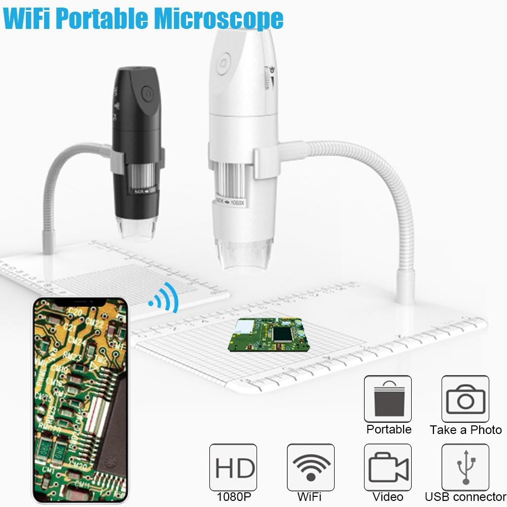 1080P Digital Microscope WiFi Inskam 316 Mobile USB Microscope Camera Solid Tube Frame Switch for Computer