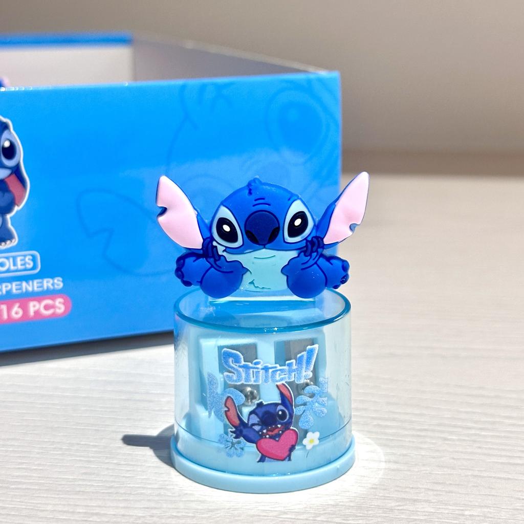 Disney Stitch Doll Pencil Sharpener, Cute Cartoon Student Pencil Sharpener, Lilo & Stitch Stationery, School Supplies