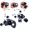 12+1 BB Baitcasting-Rollen, flaches magnetisches Bremssystem, Casting-Rollenrad