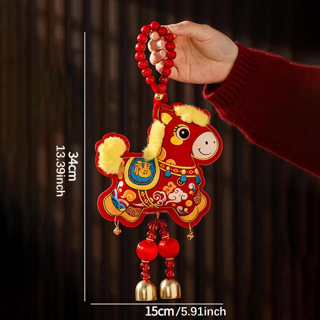 Year Hanging Decoration Spring Festival Pendant Traditional Decorative for Bedroom