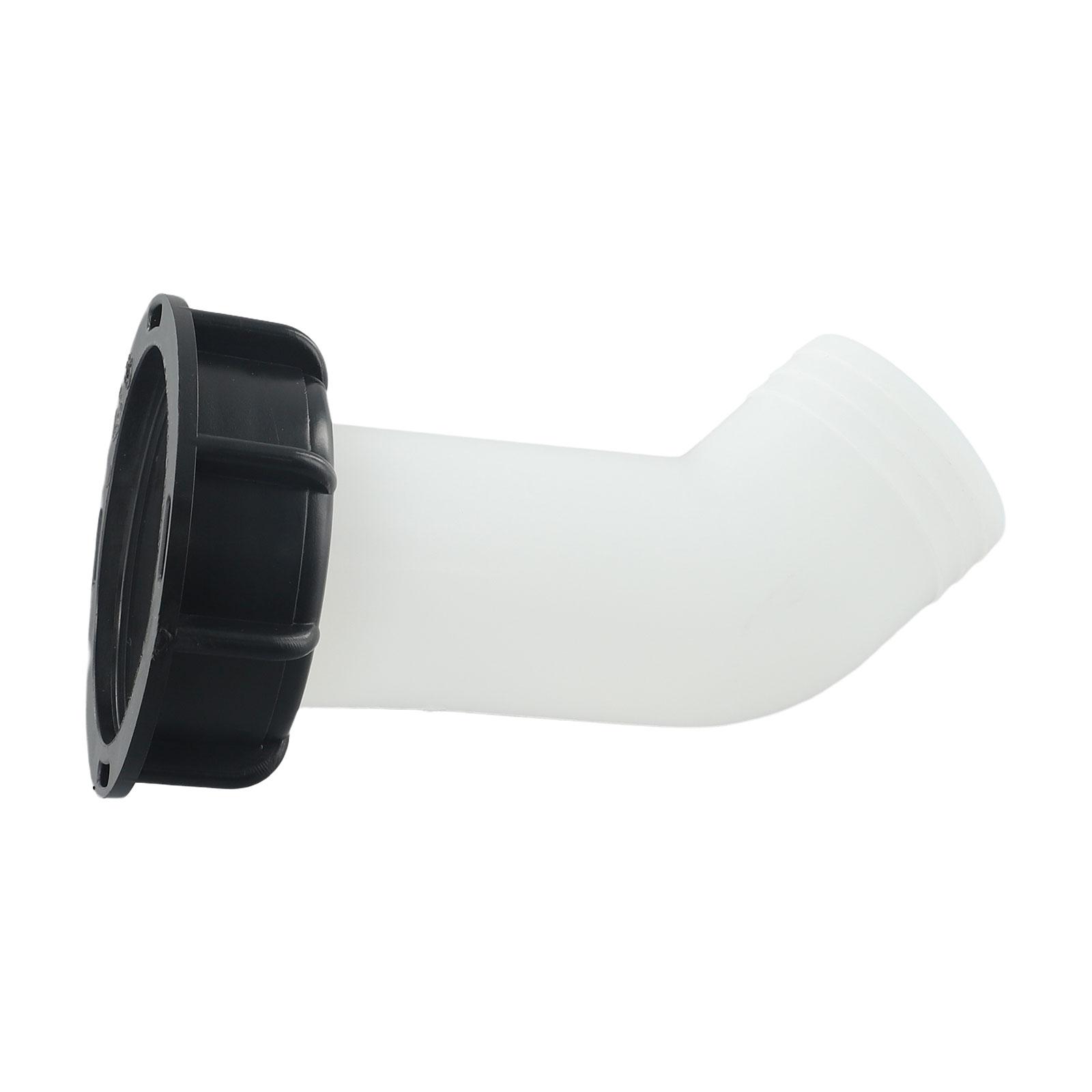 

Extended 2in Drain Spout for IBC Water Tanks with Nozzle Valve Adapter and Mounting Ring Nut for Efficient Liquid Drainage