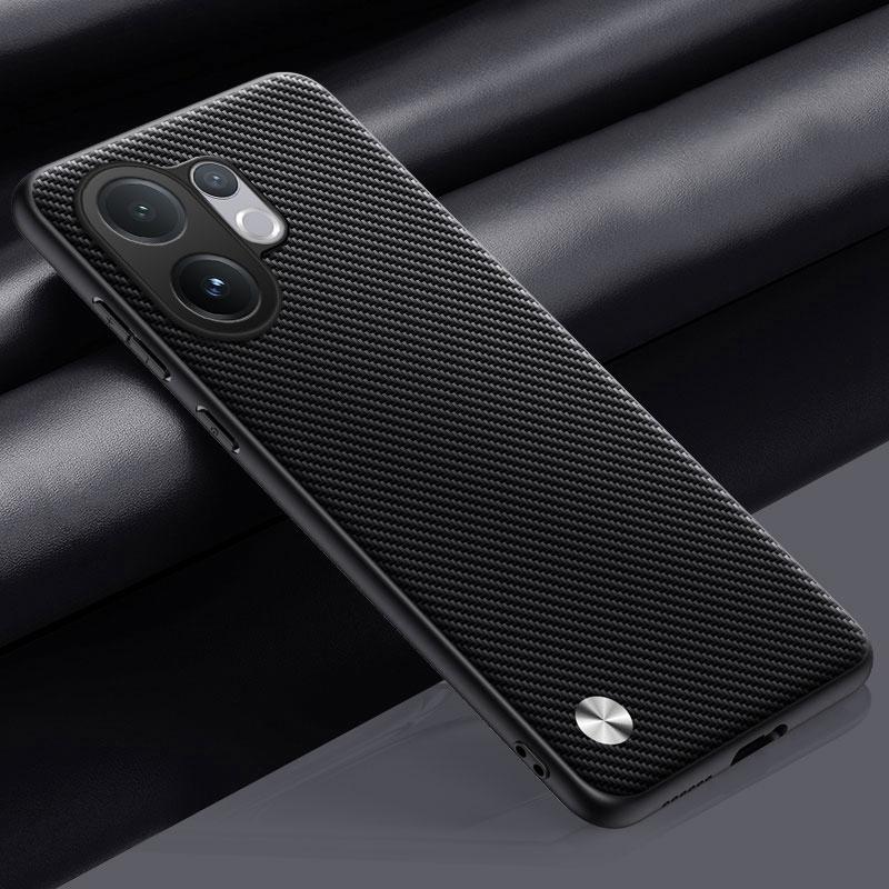 

Роскошный чехол из искусственной кожи для Vivo V60 5G, задняя крышка, матовый ТПУ силикон, противоударный, полная защита, чехол для телефона для VivoV60 5G Coque For Vivo V60 5G матовый черный