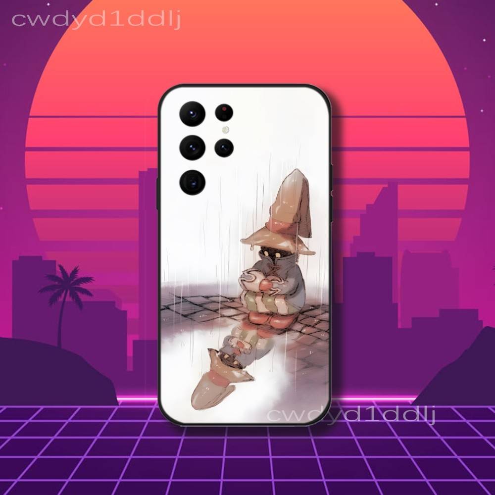 Vivi F-Final Fantasy VI Phone Case For Samsung S10,S21,FE,S21 ,S26,S25,S24,S23,Ultra,S9,S22,Plus Black Shockproof TPU