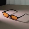 Stylové kočičí sluneční brýle Vintage zrcadlová skla Módní sluneční brýle pro ženy Muže Unisex Trendy barvy Oculos De Sol