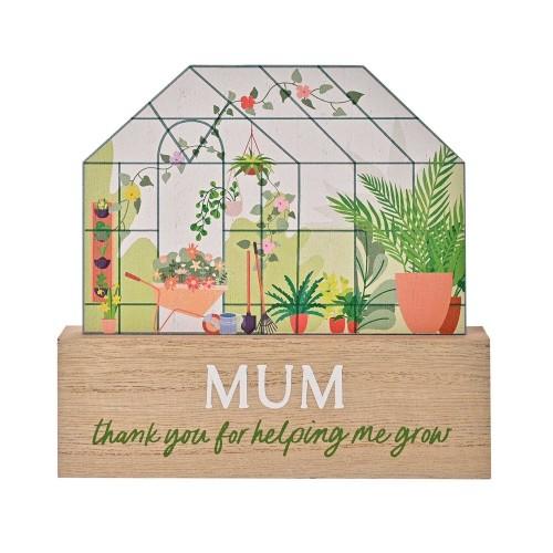 Celebrations The Cottage Garden Mum Greenhouse Plaque