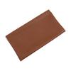Self-closing First-layer PU Leather Long Wallet Passport Driver's License Document Holder Data Cable Cosmetic Bag