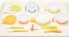 Combi Baby Label Baby Tableware Set W Step-Up