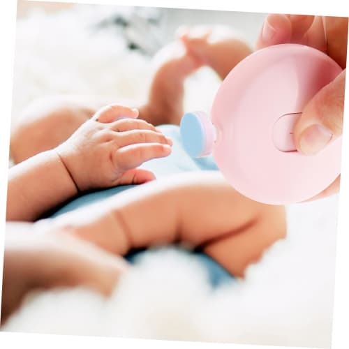 TIDTALEO 6-Piece Replacement Pads for Baby Electric Nail Trimmers, Quiet Nail File Pads