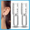 925 Sterling Silver Love Feather Moon Star Heart Earrings Fit Original Charms Hoop for Women Girls Stud Earring Jewelry Gifts