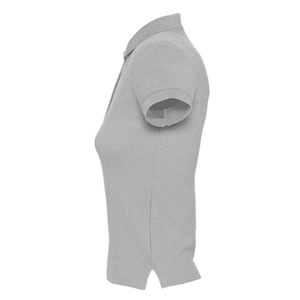 Womens/Ladies People Melange Polo Shirt