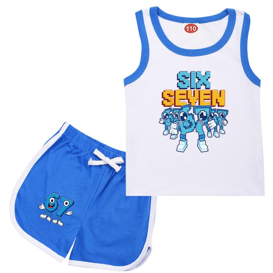 9193 Kinder Stehlen eine Gehirnfäule 67 Druck Top Hose Trainingsanzug Sets