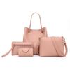 2024 Spring Lychee Grain Women's Fashion Large Handbag & Crossbody Bucket Bag Set