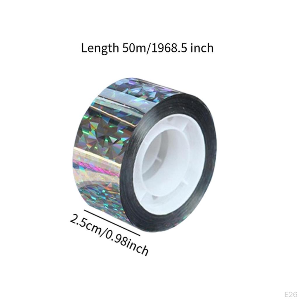 Bird Repellent Tape, Reflective Prevents Birds From Flying Against , Double Sided Deterrent