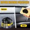 Universal Automotive Plastic and Rubber Polisher - Scratch Repair Paste, Interior Renovation Wax, for Tires and Dashboards.