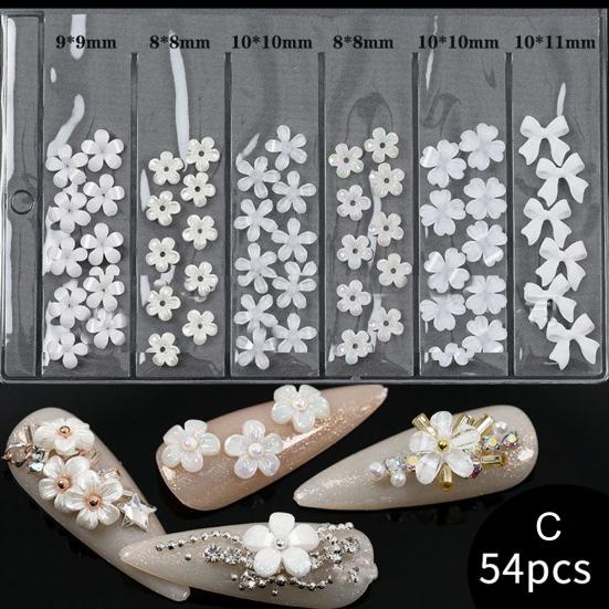 Excellent Nail Decoration Stunning Visual Effect Plastic Decorative
