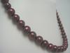 [Isowa Pearl] Isowa Pearl, a pearl specialty store in Ise-Shima, presents a freshwater pearl necklace, 7.0-7.5mm, brown, with a magnetic clasp