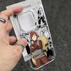 Anime Narutos Gaaras Phone Case for Samsung Galaxy S26 S25 S24 S23 S22 S21 S20 Note20 FE Ultra Edge Plus 4G 5G Clear
