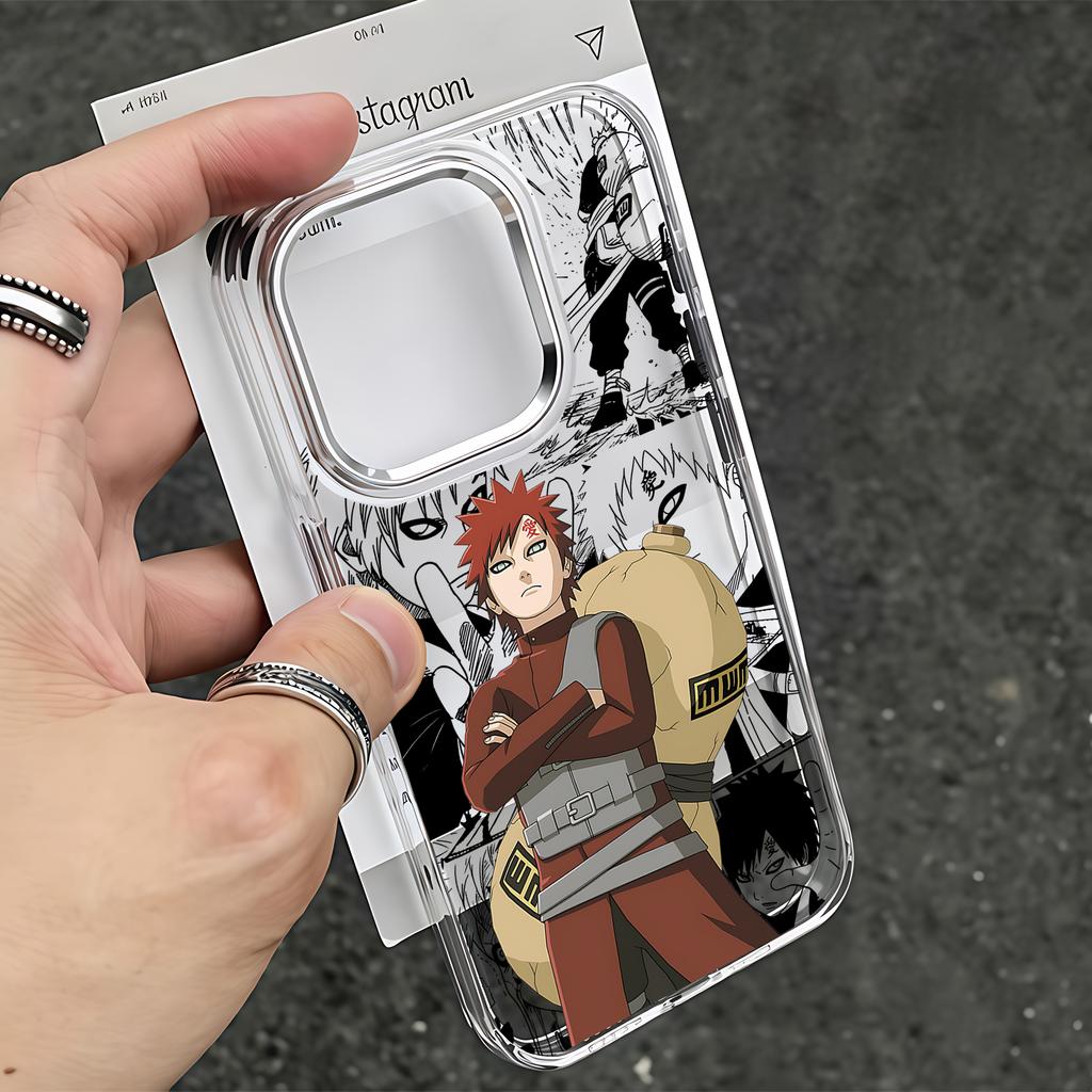 Anime Narutos Gaaras Phone Case for Samsung Galaxy S26 S25 S24 S23 S22 S21 S20 Note20 FE Ultra Edge Plus 4G 5G Clear