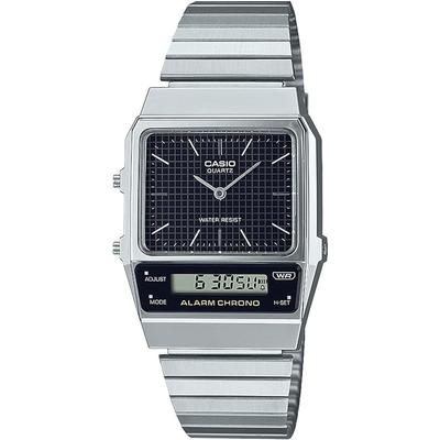 Men S Standard Watch Silver Aq 800e 1a Retro Modern deSign