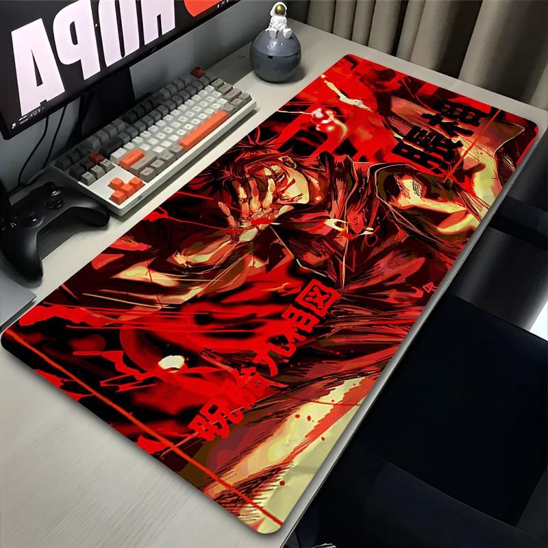 Japan Cool Anime Mouse Pad Laptop JJujutsu KKaisen Choso Yuji Mousepad XXL Gaming Keyboard Rug PC Gamer Cabinet Table Desk Mat