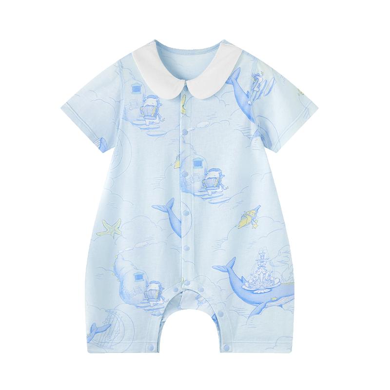 

Babycare Camellia Short-Sleeved Baby Romper 73