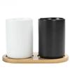 Simple Ceramic Mouthwash Cup Bathroom Accessories Solid Color Ceramic Toothbrush Cup Wash Cup Household Bathroom Supplies