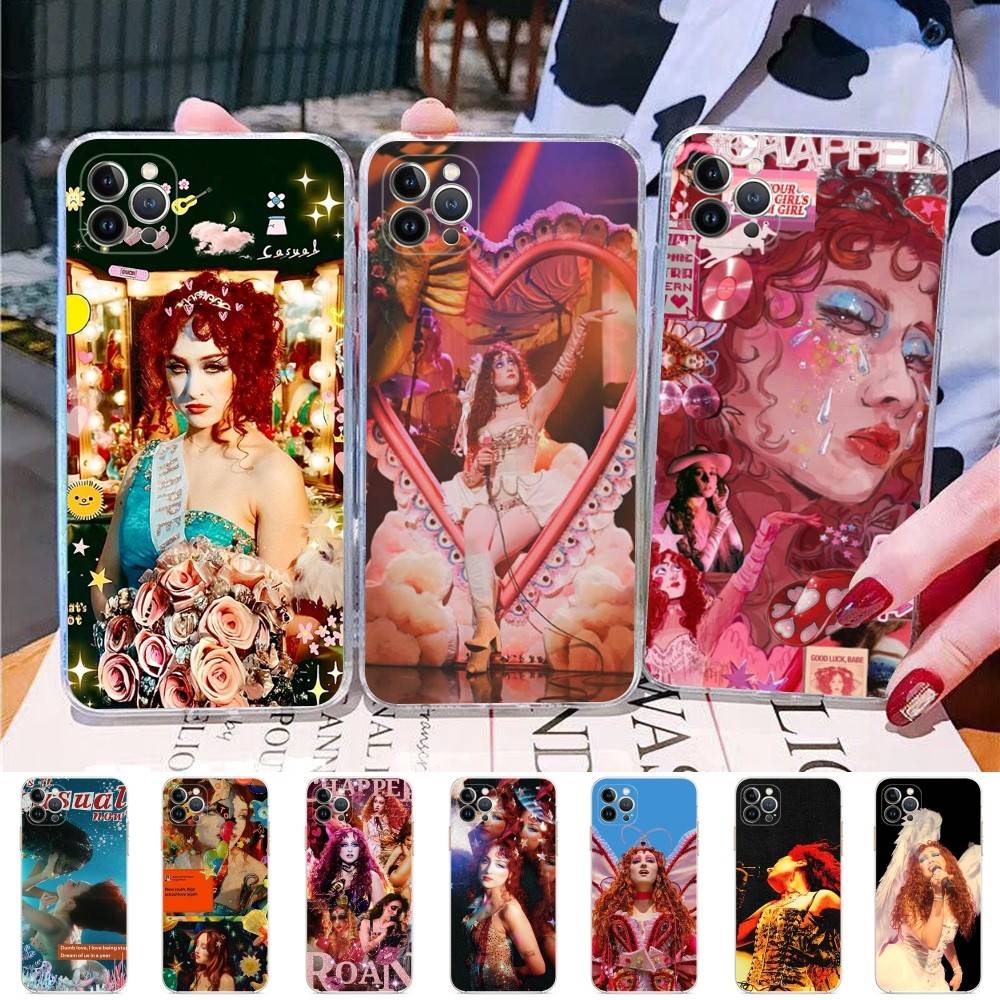 Singer C-Chappell R-Roan For IPhone 11 12 13 14 15 16 17 Pro Max Plus Air Transparent Clear Shockproof Case