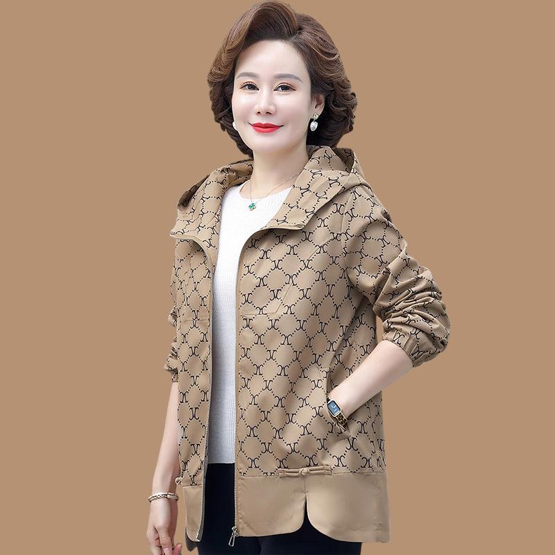 

Стильный весенний тренч средней длины для женщин среднего и пожилого возраста XL (90-110 lbs)