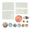 14pcs Glowing Planets Wall Stickers Glow in The Dark Star Solar System Decal for Children Bedroom Nursery Mini Solar