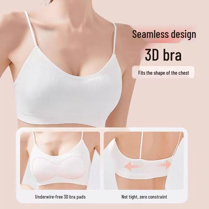 Disposable Portable Push-up Bandeau Bra with Individual Sterile Packaging for Travel or Business Trips
