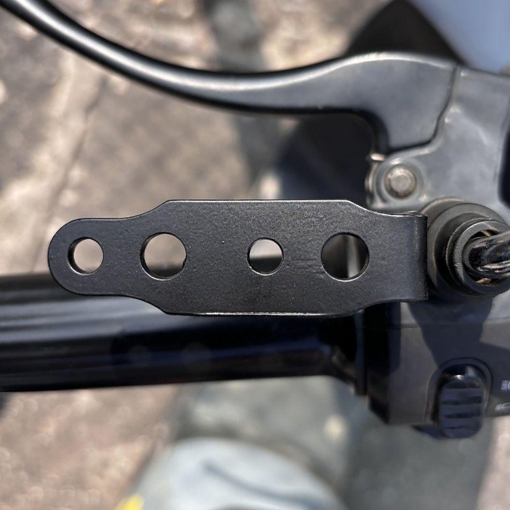 1/2Pcs Stainless Steel Head Light Bracket Black Silver Multi-purpose Rearview Mirror Lamp Bracket Motorcycles Headlight Bracket