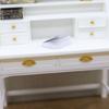 Realistic Mini Desk For Model Scene 1/12 Scale Design Plastic Crafting Essential Collectible Display Piece