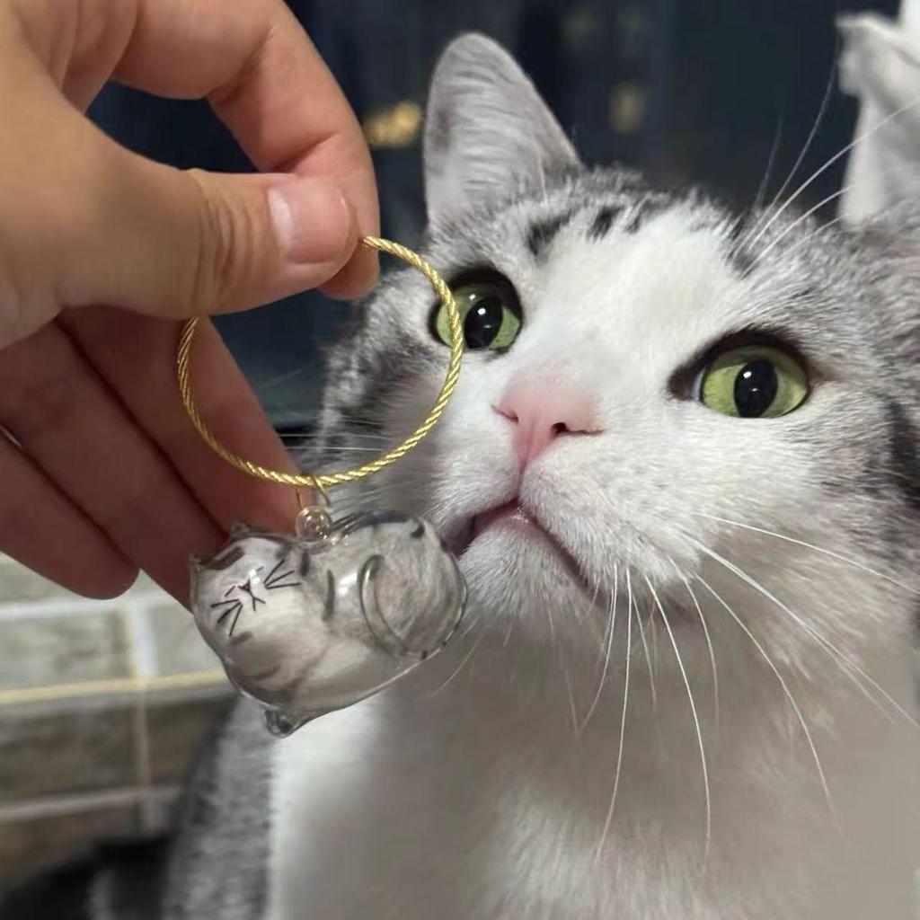 Creative Cat Fur Storage Keychain Pendant