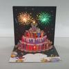 Birthday Cards Lights And Sound Pop Up Happy Birthday Card Fireworks Birthday Greeting Cards 3D Pop Up 3D With Envelope