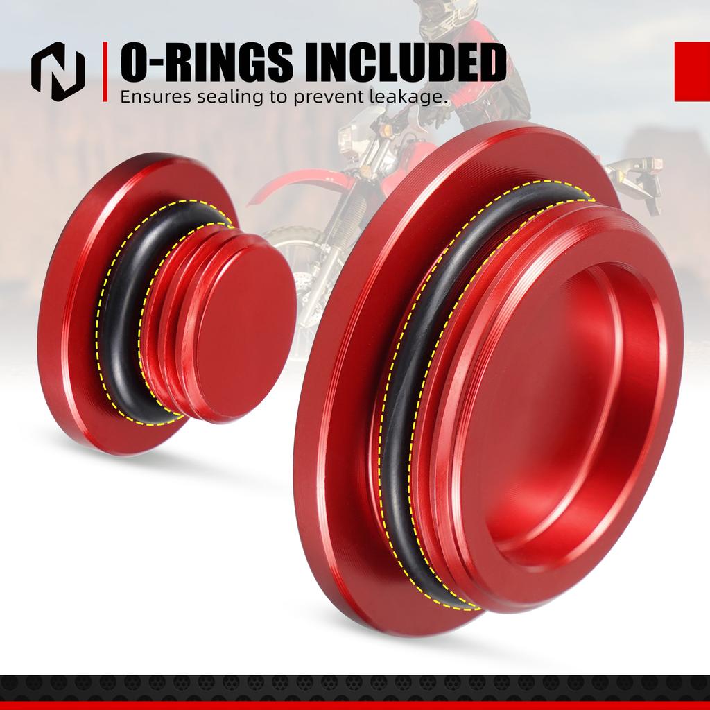 NICECNC For Honda XR650L XR 650L 1993-2022 Motorcycle Engine Timing Plugs Cover CRF450R 2002-2016 CRF250R 2010-2017 CRF1000L