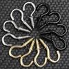 1000/50Pcs Mini Screw Hook Multifunctional Wall MountIron Screw-in Hanging Plants Holder Ceiling Hooks Cabinet Keys Cup Hangers