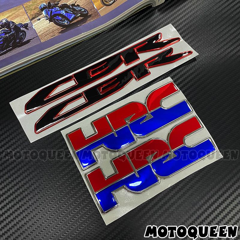 MPC4 For Honda HRC CBR 250R 500R 650R 600 F2 F3 F4 F5 1000 RR Motorcycle Fairing 3D Label Emblem Logo Fuel Tank Pad Decals Stickers