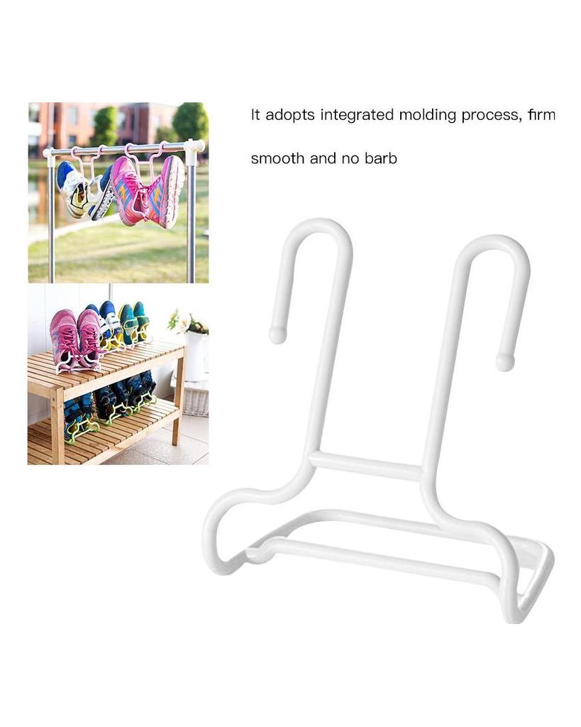 Multifunktionale Kinder Schuhe Stand Kleiderbügel Trocknen Rack Kunststoff Schuhe Hängende Lagerung