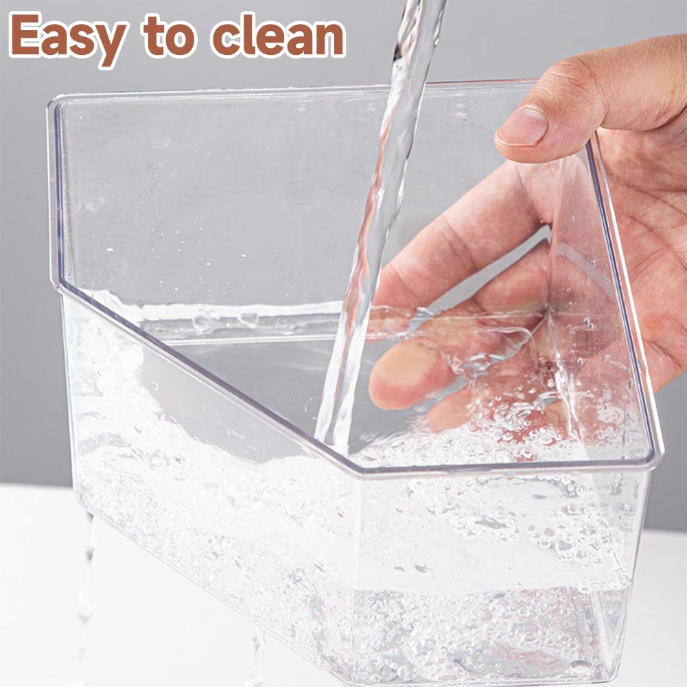 Acrylic Fully Transparent Large Pet Hamster Golden Bear Sand Bath Box Chinchilla Toilet Dual-Purpose Bath Sand Basin Small Pet