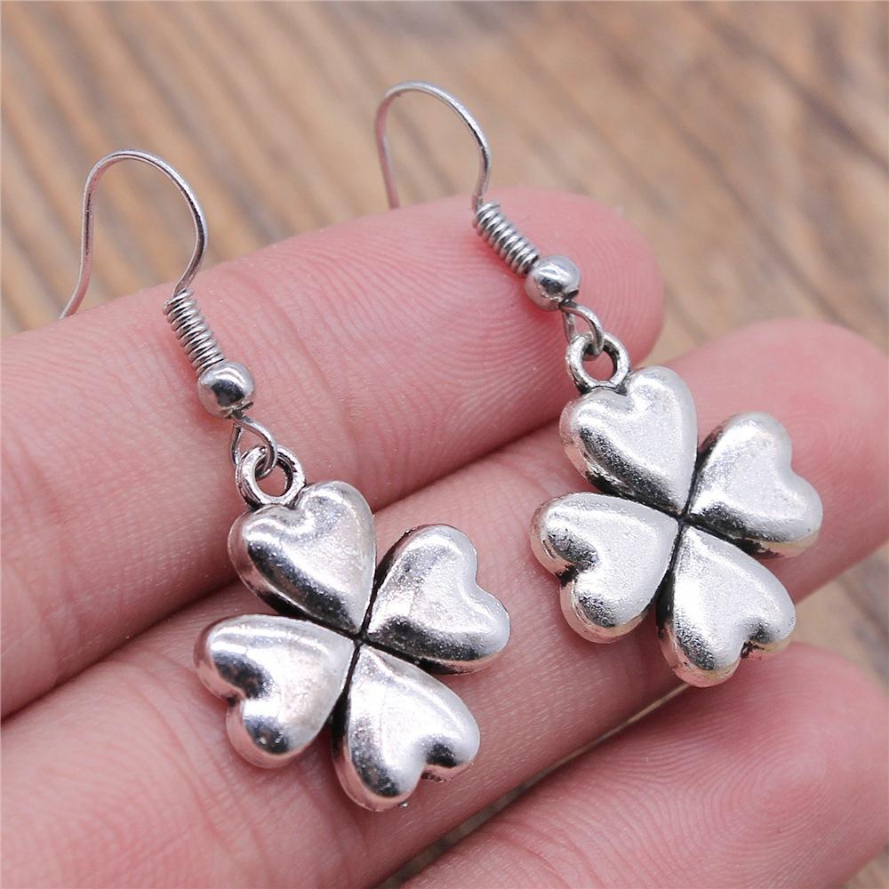 30 Styles Bohemian Earring Plant Branch Leaf Clover Dangle Earrings Drop Women Statement Jewelry Bijou Gifts For Women
