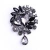Kristallglasbrosch: Snygg unisex-nål, europeiska och amerikanska mode-corsage-smycken