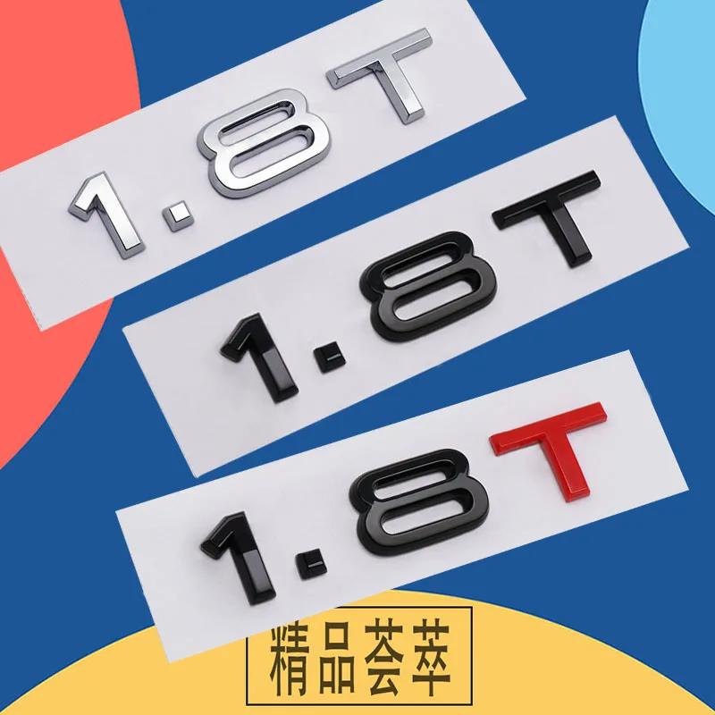 AAWC1 3D 2.0 T 2.0T 3.0 T 1.8T Letters compatible compatible for A3 A4 A5 A6 A7 A8 Q2 Q3 Q5 Q7 Q8 car Engine Fender trunk Rear Decal Emblem