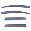For Porsche Cayenne 9PA 92A 9Y0 Window Visor Weathershield Side Window Deflector Window Decorative Bright Strip Accessories