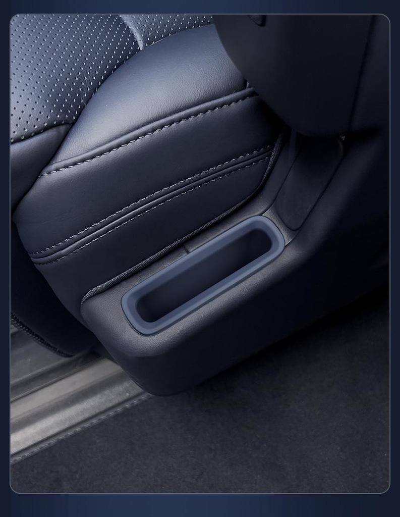 Zeekr 9X Second Row Seat Phone Slot Silicone Storage Box Accessory